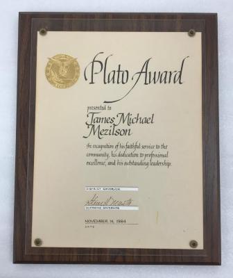 Plaque, Award