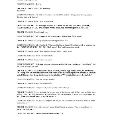 Oral History