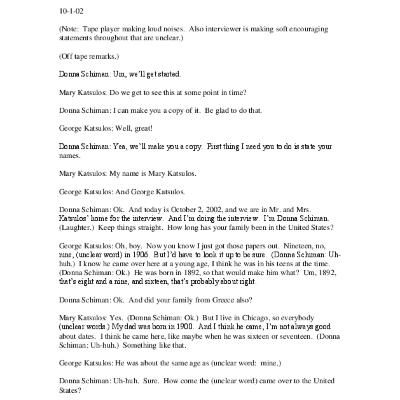 Oral History